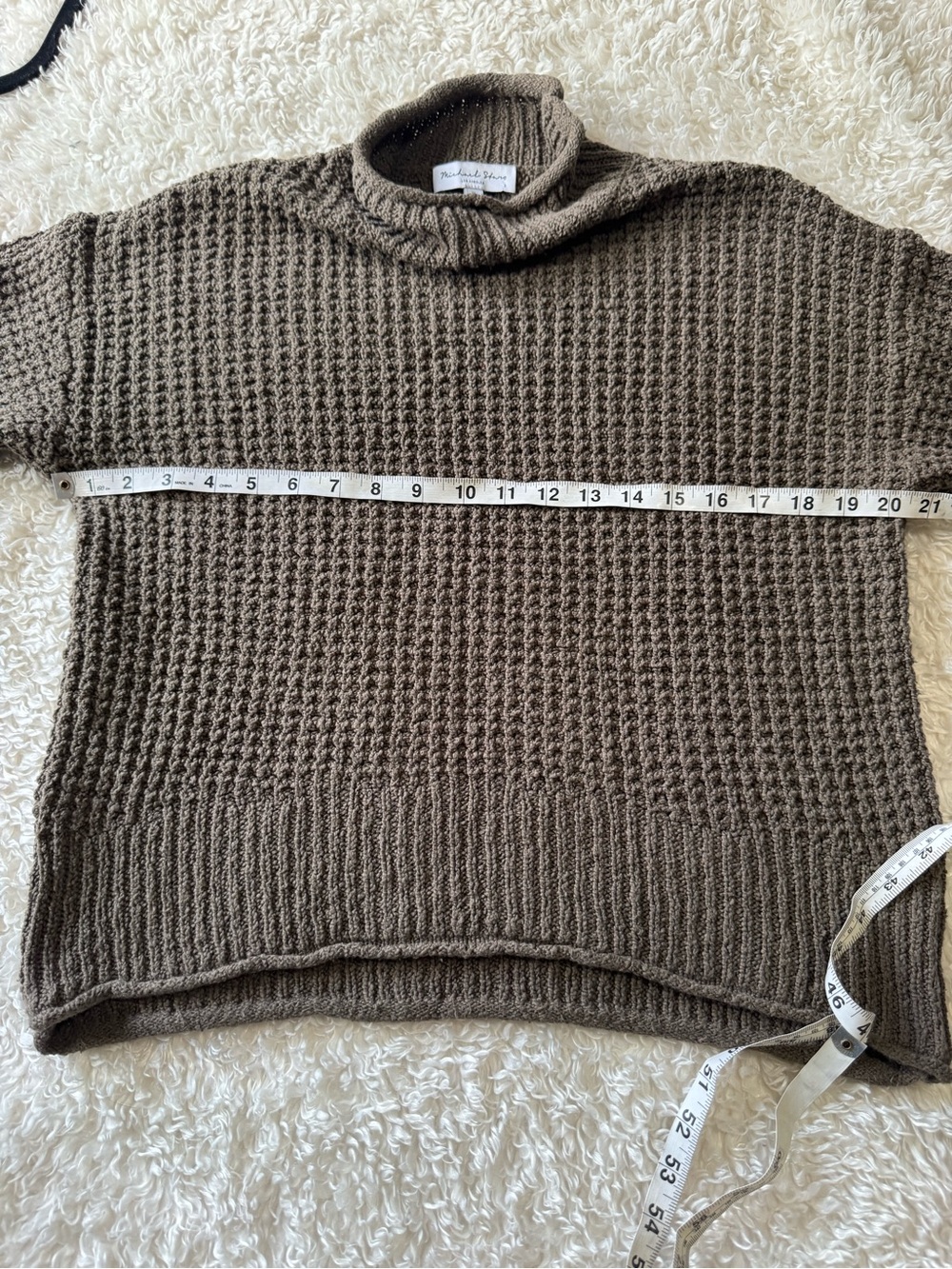 Michael Stars Delphina Turtleneck Sweater Size Medium - Picture 6 of 13